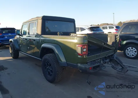 2021 Jeep Gladiator Willys 4X4 from USA, damaged, VIN 1C6HJTAG9ML623609